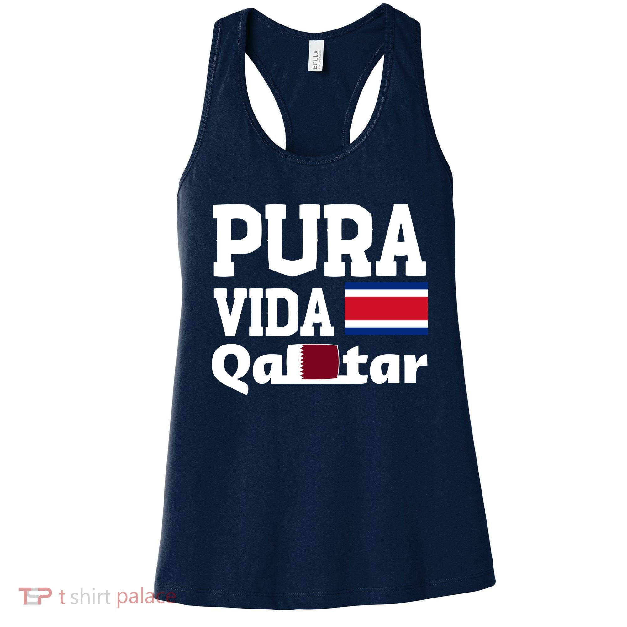 Pura Vida En Qatar 22 Costa Rica Women's Tank Top