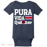 Pura Vida En Qatar 22 Costa Rica Baby Bodysuit thumb 0
