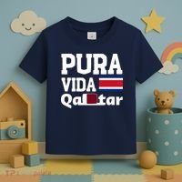 Pura Vida En Qatar 22 Costa Rica Toddler T-Shirt thumb 3
