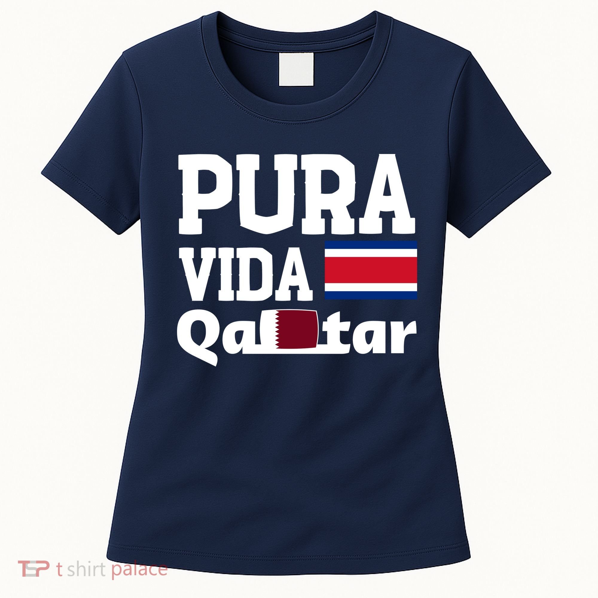 Pura Vida En Qatar 22 Costa Rica Women's T-Shirt