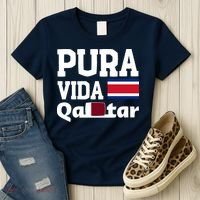 Pura Vida En Qatar 22 Costa Rica Women's T-Shirt thumb 3