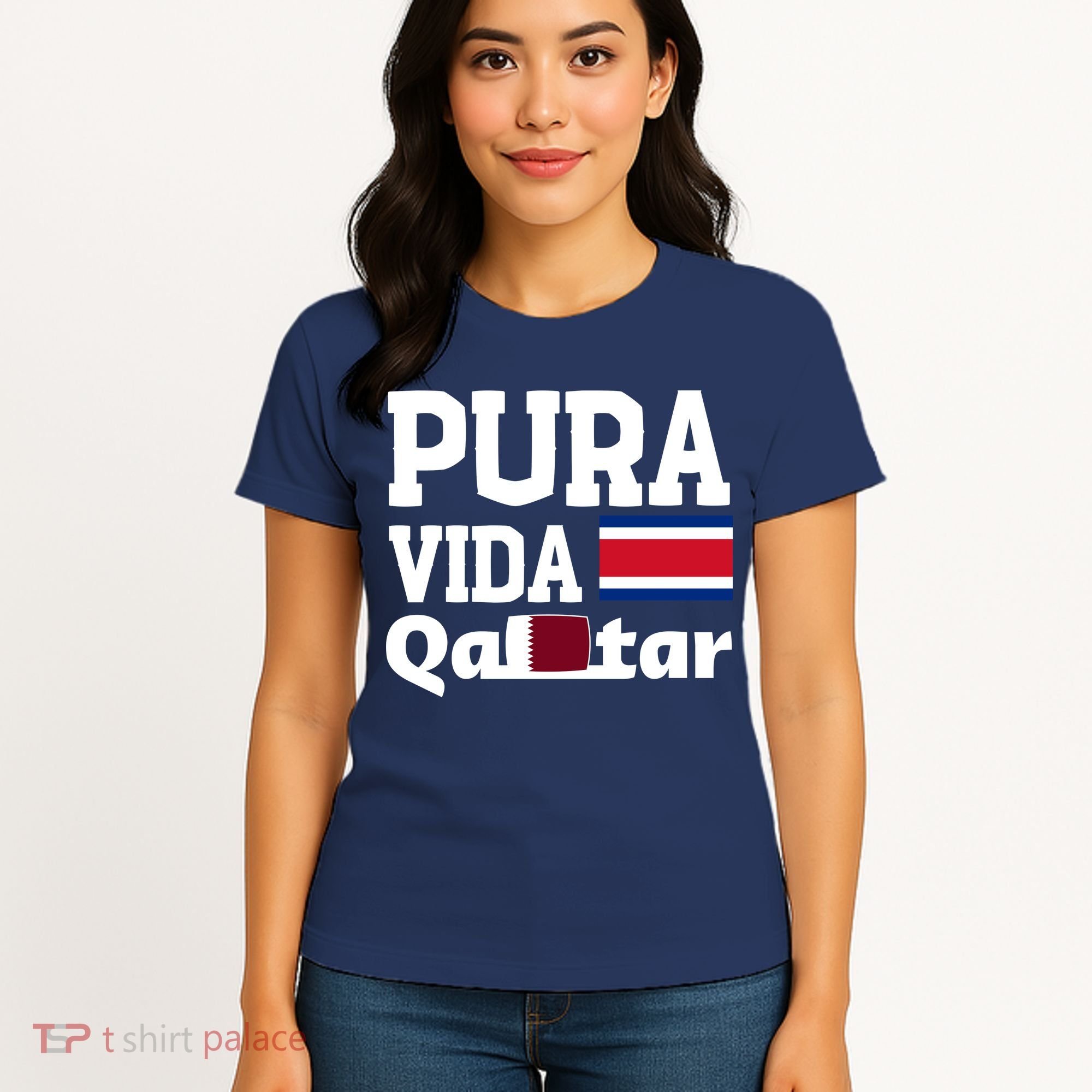 Pura Vida En Qatar 22 Costa Rica Women's T-Shirt