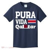 Pura Vida En Qatar 22 Costa Rica Kids T-Shirt thumb 0