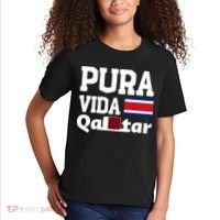 Pura Vida En Qatar 22 Costa Rica Kids T-Shirt thumb 2