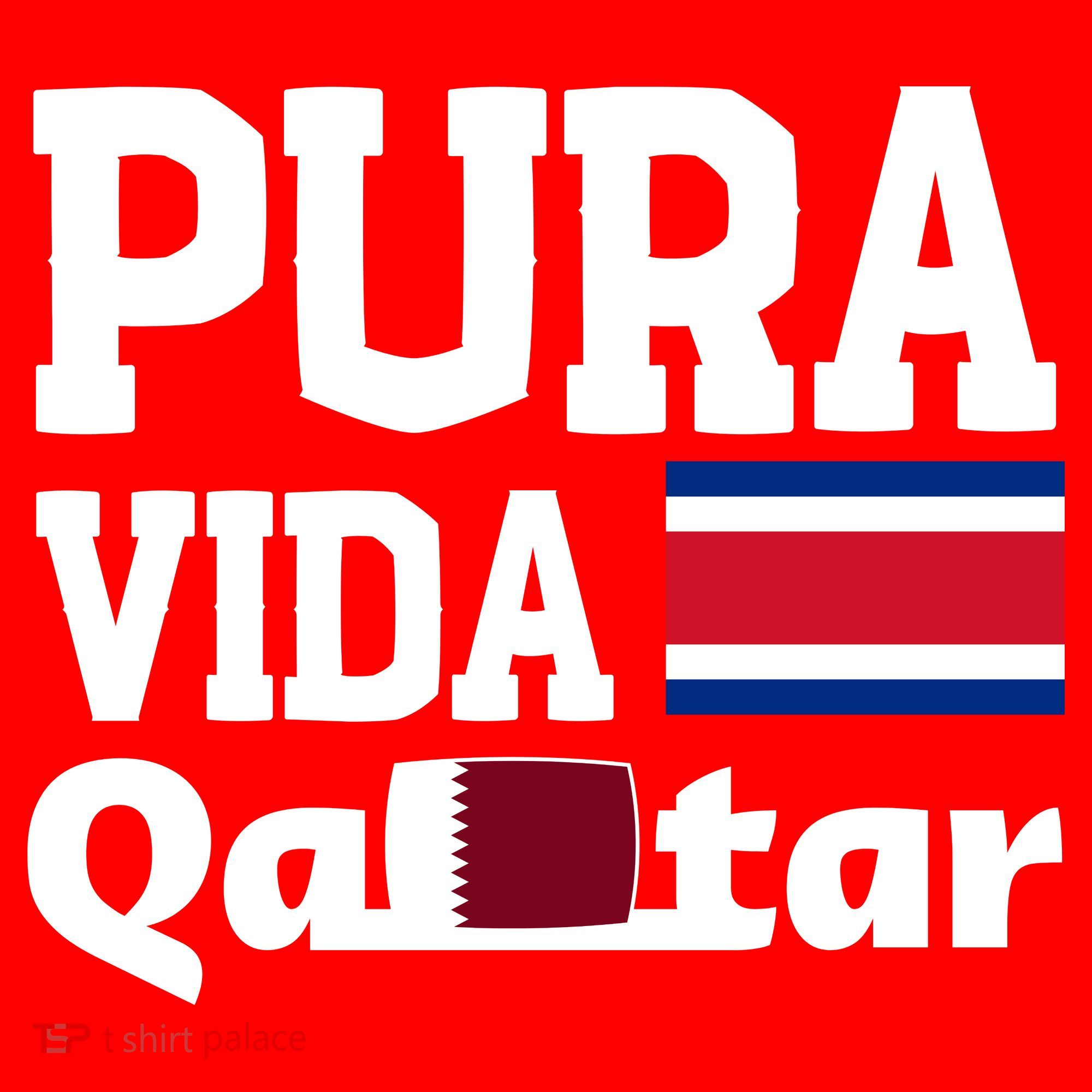 Pura Vida En Qatar 22 Costa Rica Santa Hat