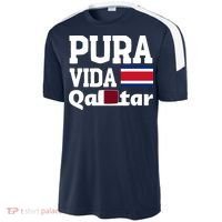 Pura Vida En Qatar 22 Costa Rica Sport-Tek Competitor United Soccer Jersey thumb 2