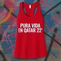 Pura Vida En Qatar 22 Costa Rica Women's Tank Top thumb 3