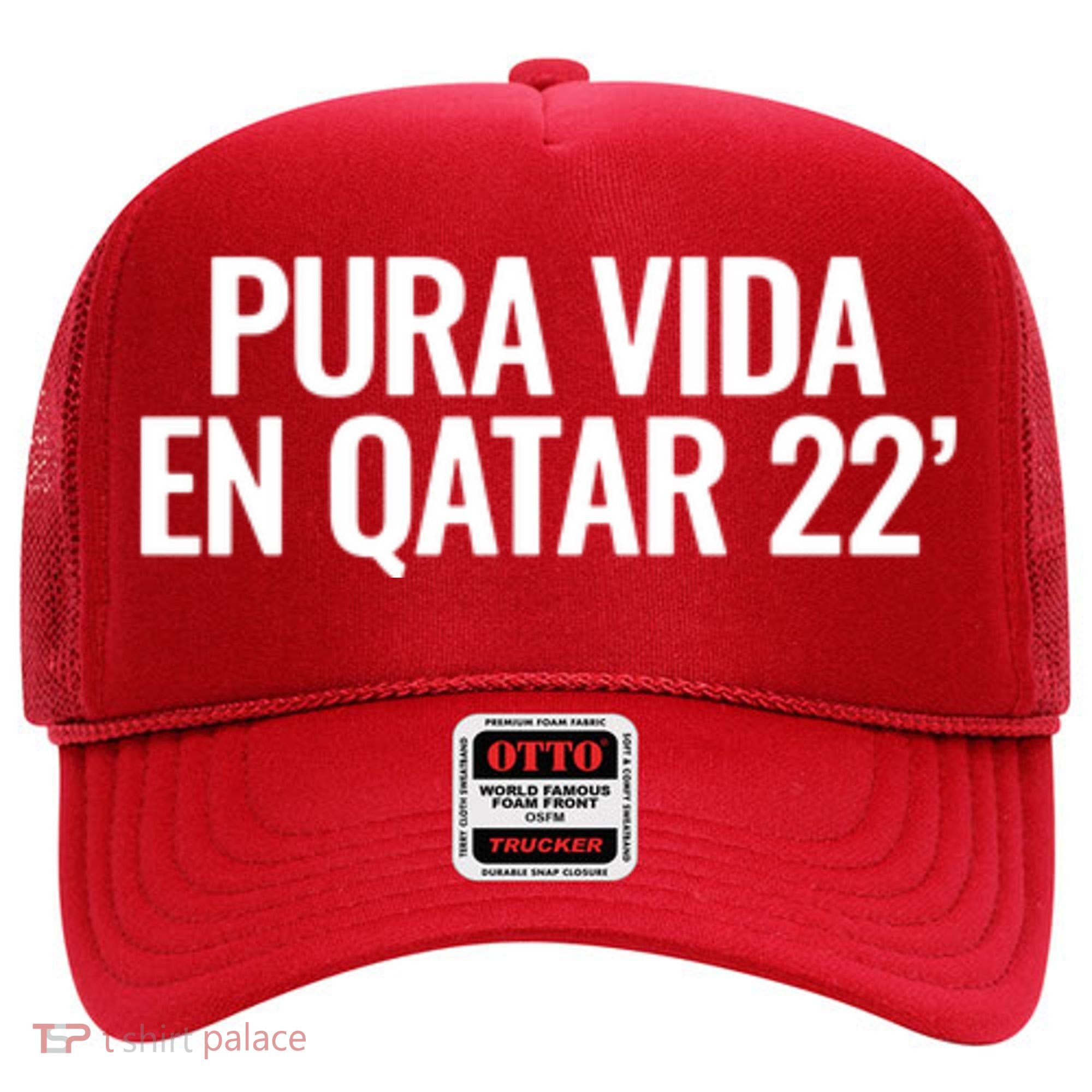 Pura Vida En Qatar 22 Costa Rica Hat