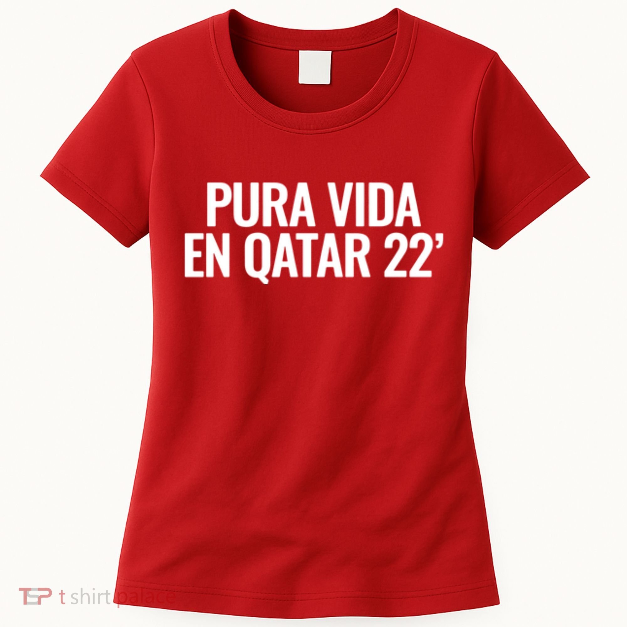 Pura Vida En Qatar 22 Costa Rica Women's T-Shirt