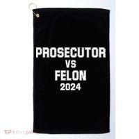 Prosecutor Vs Felon 2024 Politcal Golf Towel thumb 0