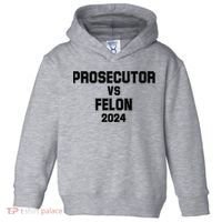 Prosecutor Vs Felon 2024 Politcal Toddler Hoodie thumb 0