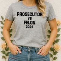 Prosecutor Vs Felon 2024 Politcal Women's T-Shirt thumb 2