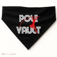 Pole Vault Fun Pole Vaulting Apparel For Vaulters USA-Made Doggie Bandana thumb 0