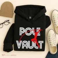 Pole Vault Fun Pole Vaulting Apparel For Vaulters Hoodie thumb 4