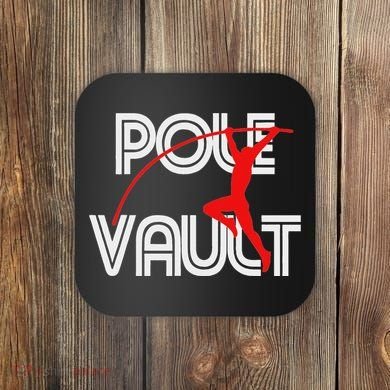 Pole Vault Fun Pole Vaulting Apparel For Vaulters Coaster