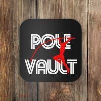 Pole Vault Fun Pole Vaulting Apparel For Vaulters Coaster thumb 0