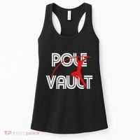 Pole Vault Fun Pole Vaulting Apparel For Vaulters Women's Tank Top thumb 0