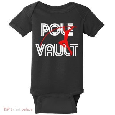 Pole Vault Fun Pole Vaulting Apparel For Vaulters Baby Bodysuit