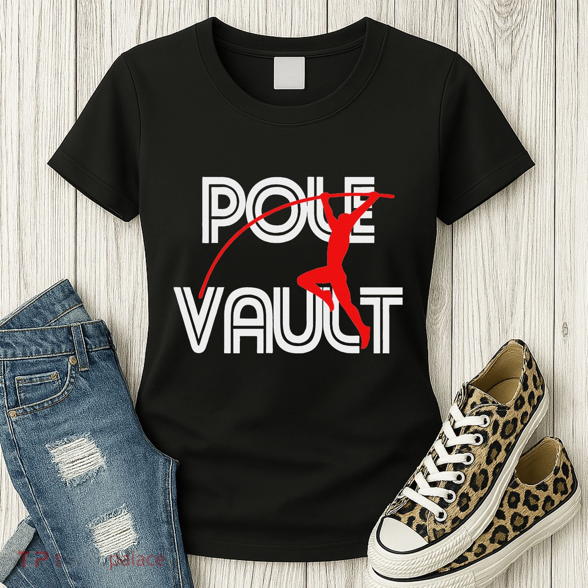 Pole Vault Fun Pole Vaulting Apparel For Vaulters Women's T-Shirt