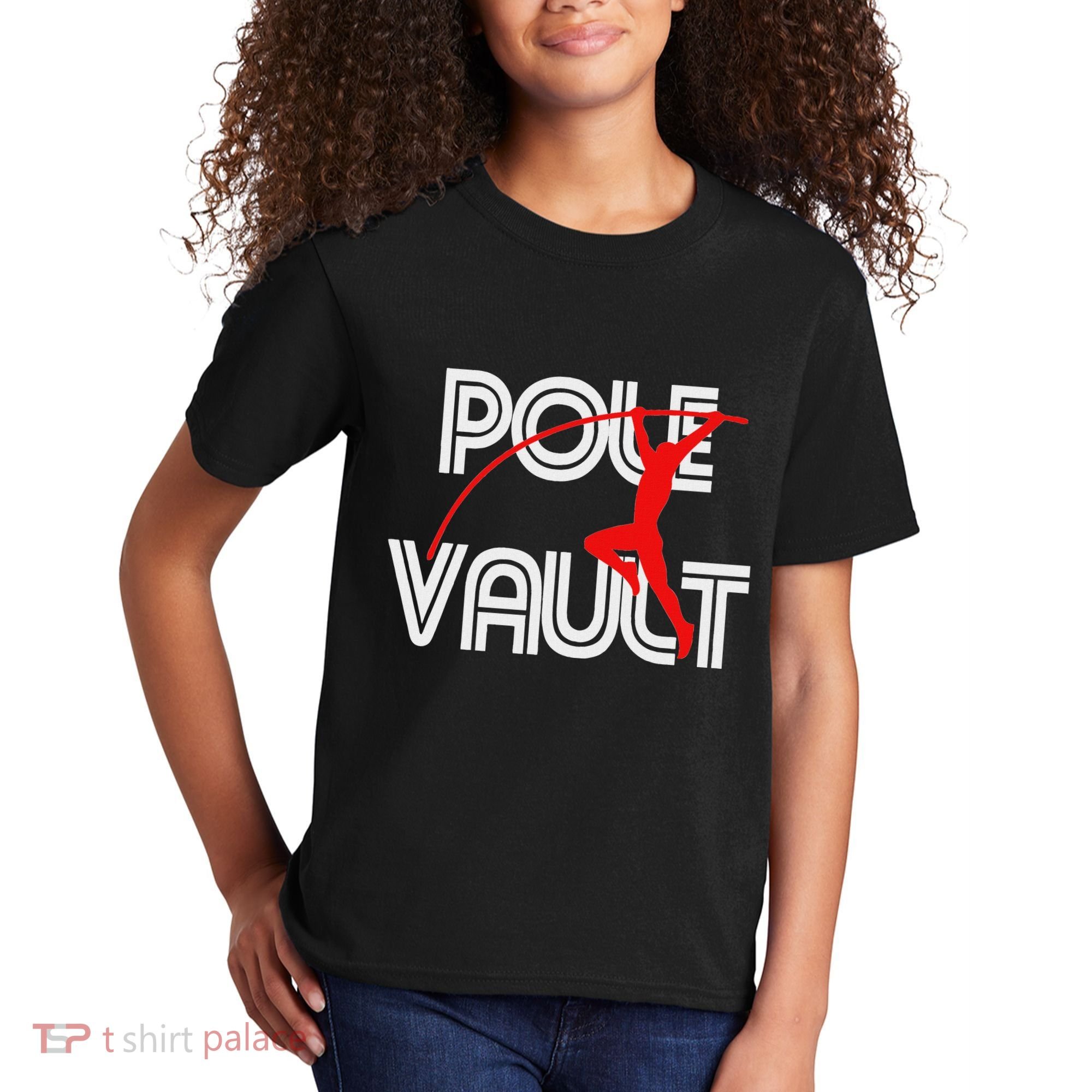 Pole Vault Fun Pole Vaulting Apparel For Vaulters Kids T-Shirt