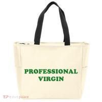 Professional Virgin Funny Quote Professional Virgin Tote Bag thumb 0