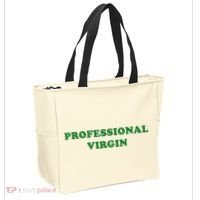 Professional Virgin Funny Quote Professional Virgin Tote Bag thumb 2
