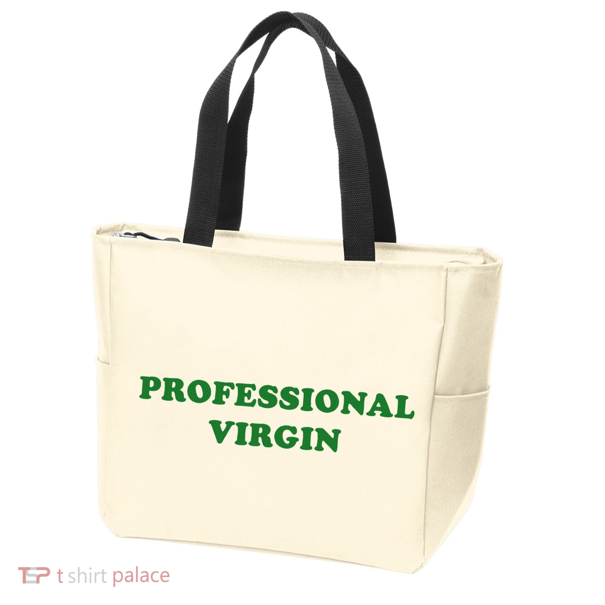 Professional Virgin Funny Quote Professional Virgin Tote Bag