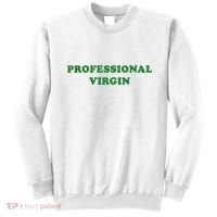 Professional Virgin Funny Quote Professional Virgin Sweatshirt thumb 0