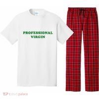 Professional Virgin Funny Quote Professional Virgin Pajama Set thumb 0