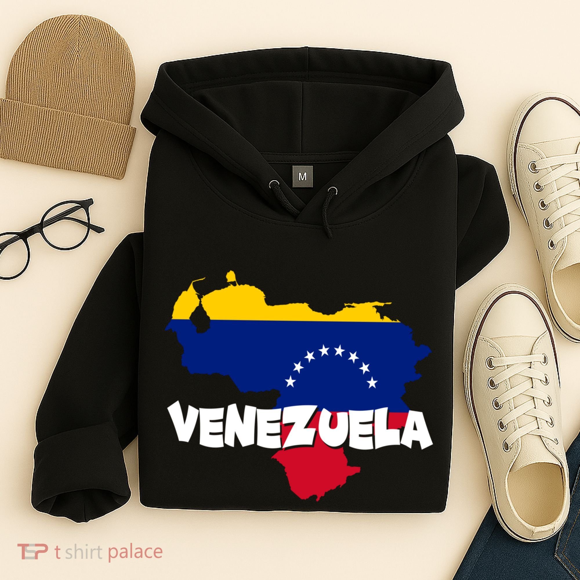 Patriotic Venezuela Flag Venezuelan Pride Venezuela Hoodie