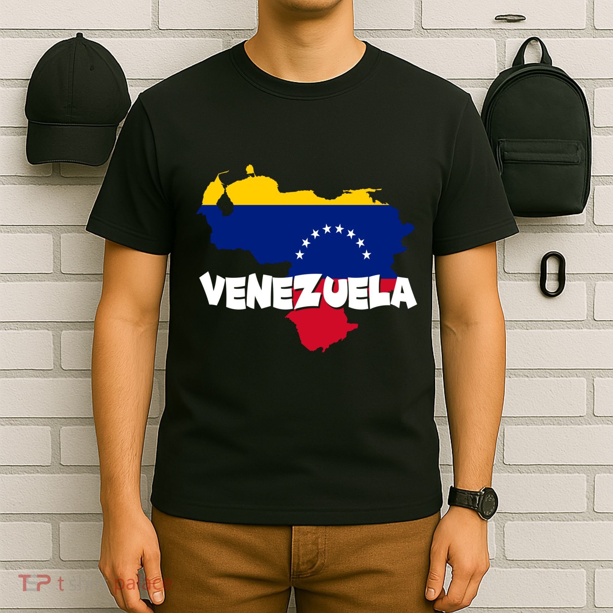 Patriotic Venezuela Flag Venezuelan Pride Venezuela T-Shirt