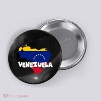 Patriotic Venezuela Flag Venezuelan Pride Venezuela Button thumb 0