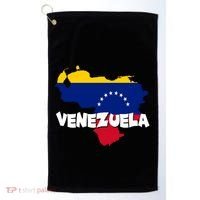 Patriotic Venezuela Flag Venezuelan Pride Venezuela Golf Towel thumb 0