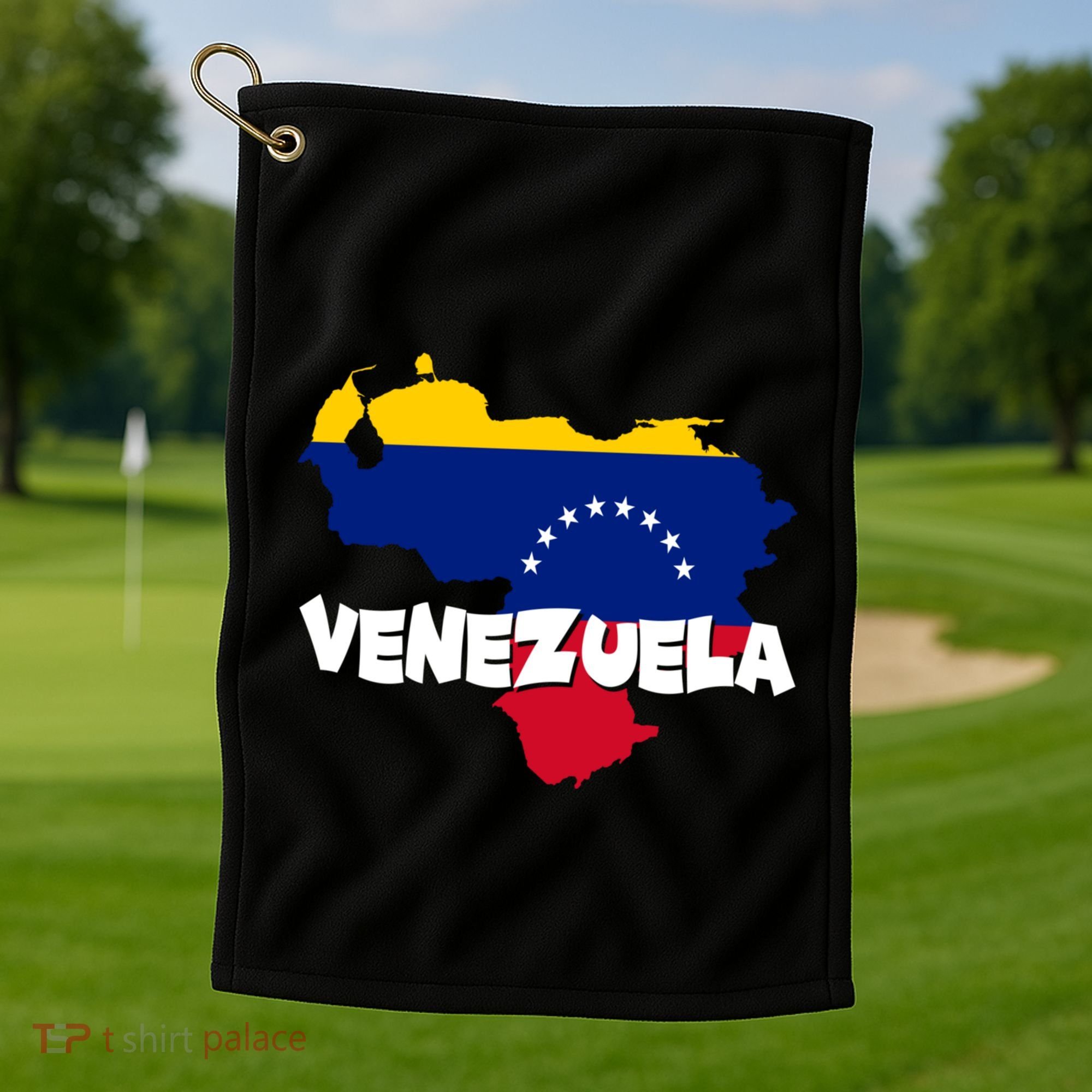 Patriotic Venezuela Flag Venezuelan Pride Venezuela Golf Towel