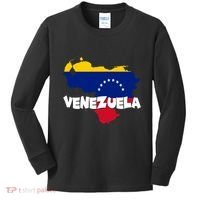Patriotic Venezuela Flag Venezuelan Pride Venezuela Kids Long Sleeve Shirt thumb 0