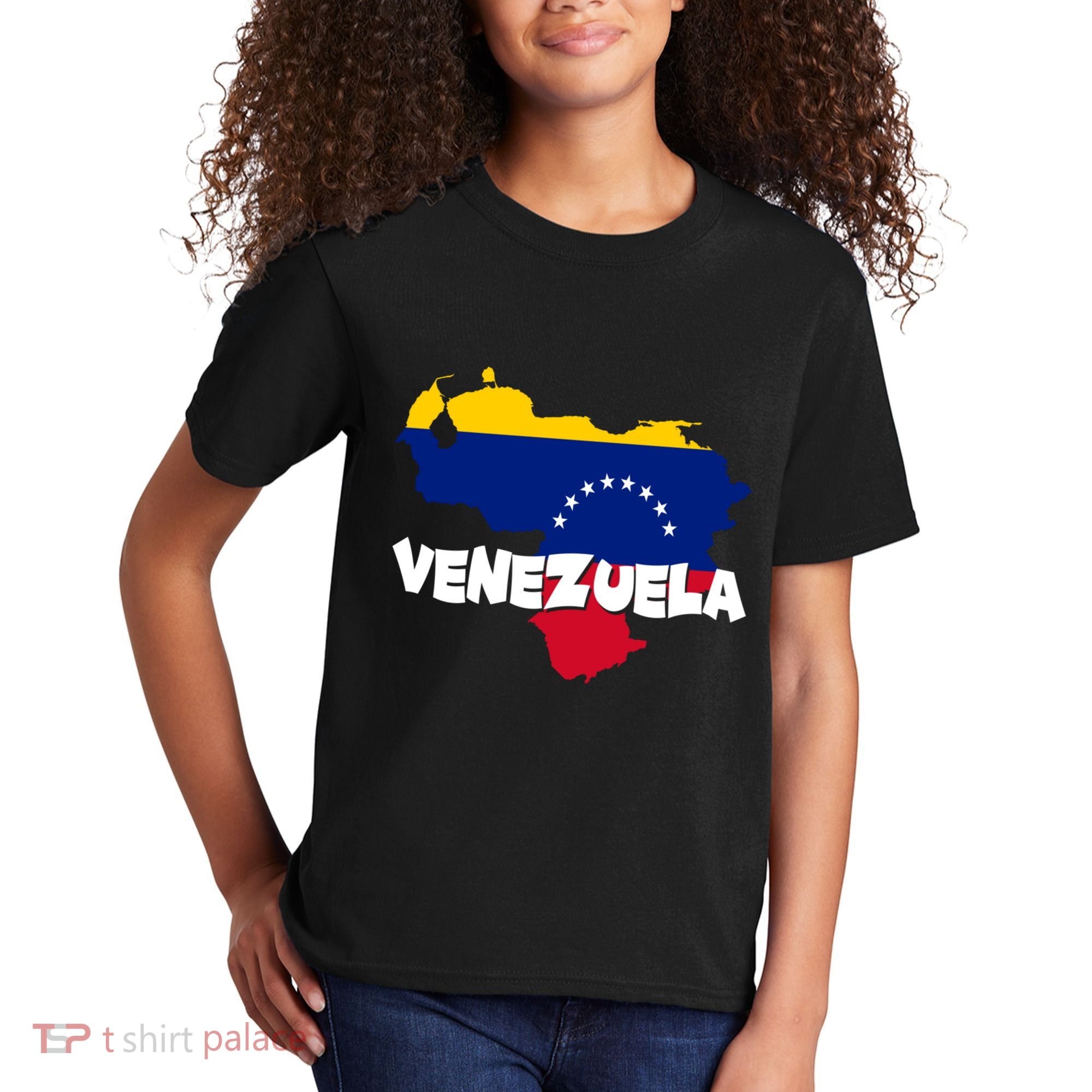 Patriotic Venezuela Flag Venezuelan Pride Venezuela Kids T-Shirt