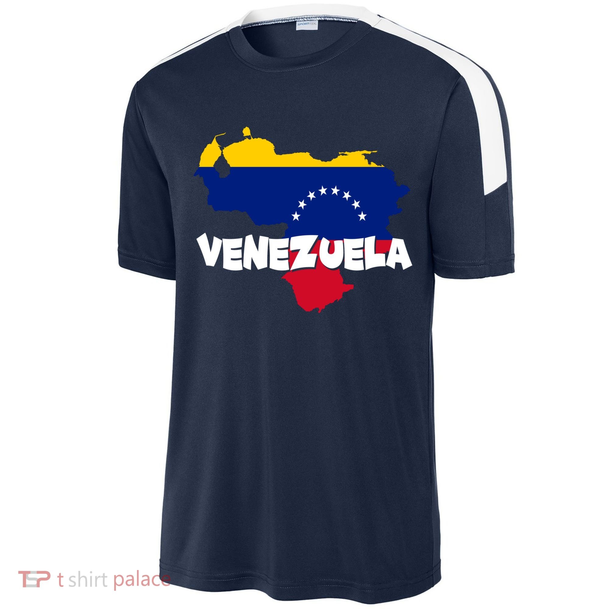 Patriotic Venezuela Flag Venezuelan Pride Venezuela Sport-Tek Competitor United Soccer Jersey