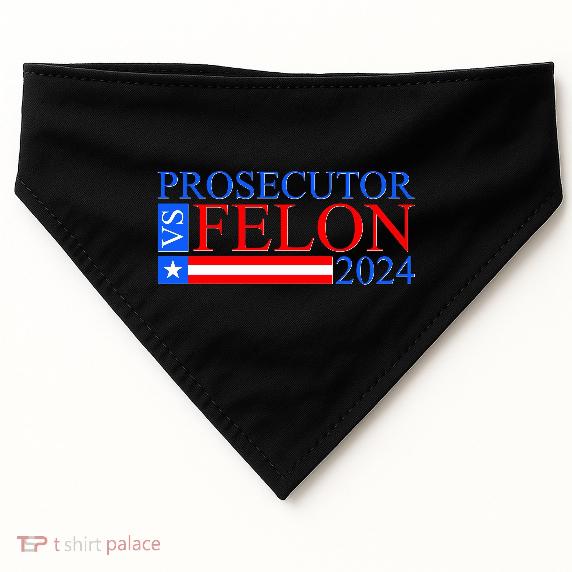 Prosecutor Vs Felon 2024 Kamala Vs Trump 2024 Election USA-Made Doggie Bandana