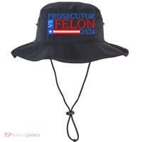 Prosecutor Vs Felon 2024 Kamala Vs Trump 2024 Election Bucket Hat thumb 0