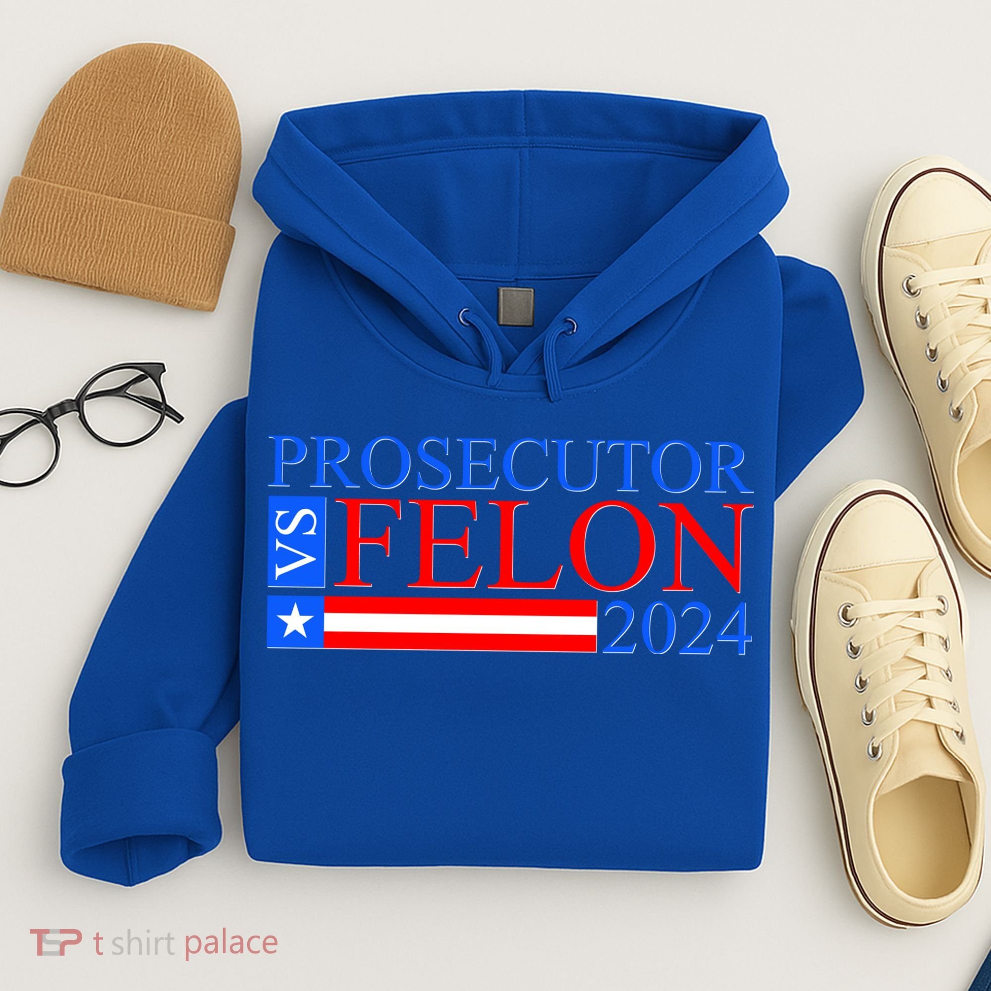 Prosecutor Vs Felon 2024 Kamala Vs Trump 2024 Election Hoodie