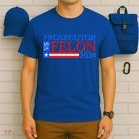 Prosecutor Vs Felon 2024 Kamala Vs Trump 2024 Election T-Shirt thumb 6