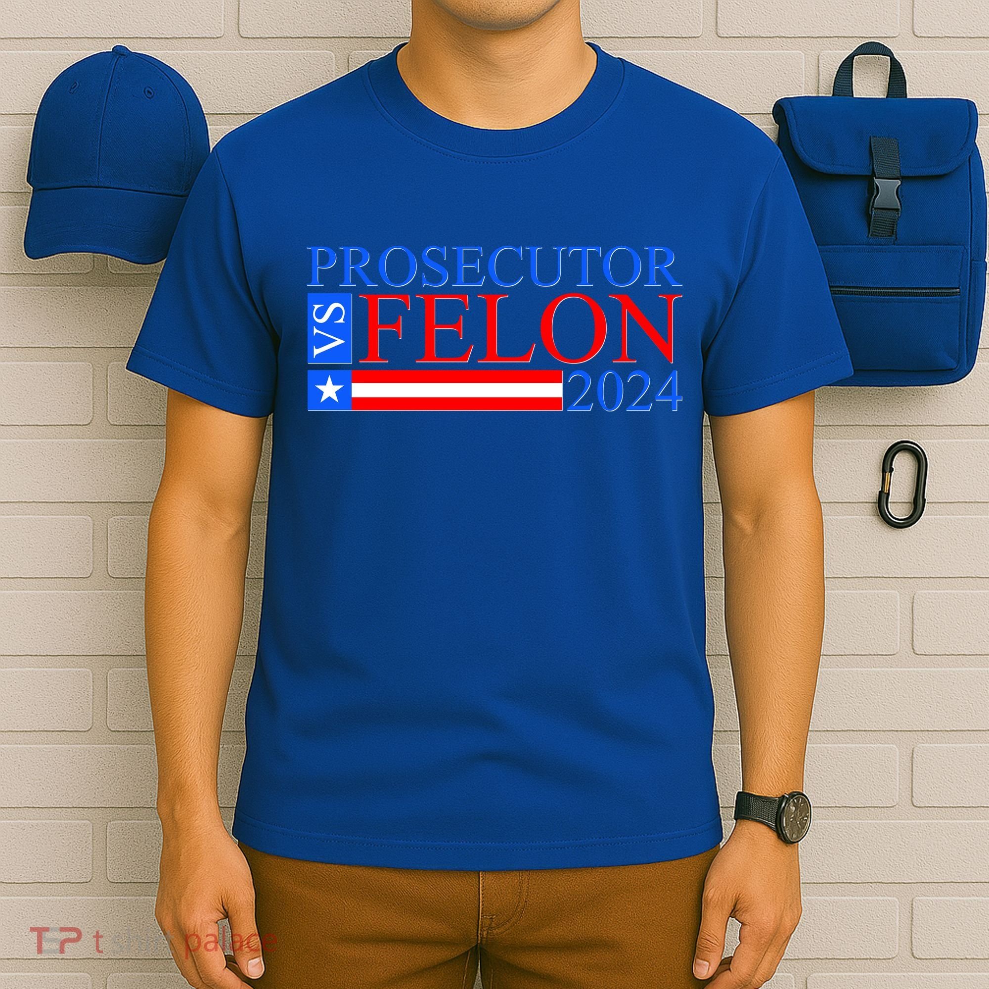 Prosecutor Vs Felon 2024 Kamala Vs Trump 2024 Election T-Shirt