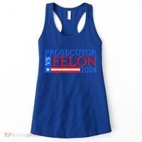 Prosecutor Vs Felon 2024 Kamala Vs Trump 2024 Election Women's Tank Top thumb 0
