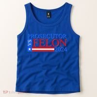Prosecutor Vs Felon 2024 Kamala Vs Trump 2024 Election Tank Top thumb 2