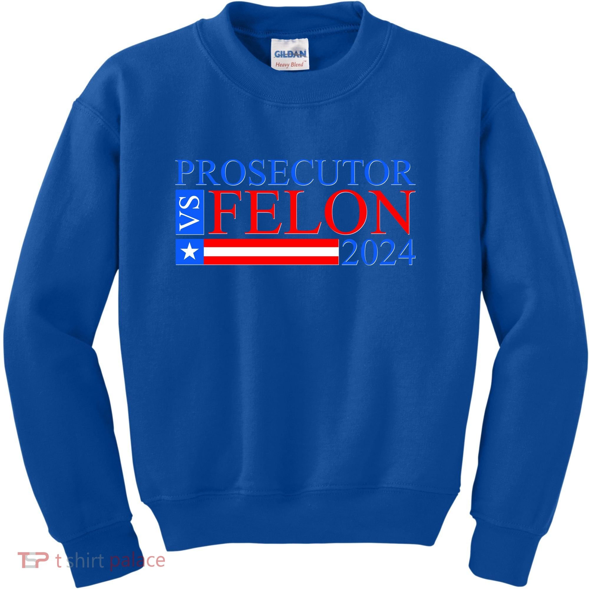 Prosecutor Vs Felon 2024 Kamala Vs Trump 2024 Election Kids Sweatshirt