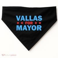 Paul Vallas For Mayor Of Chicago USA-Made Doggie Bandana thumb 0
