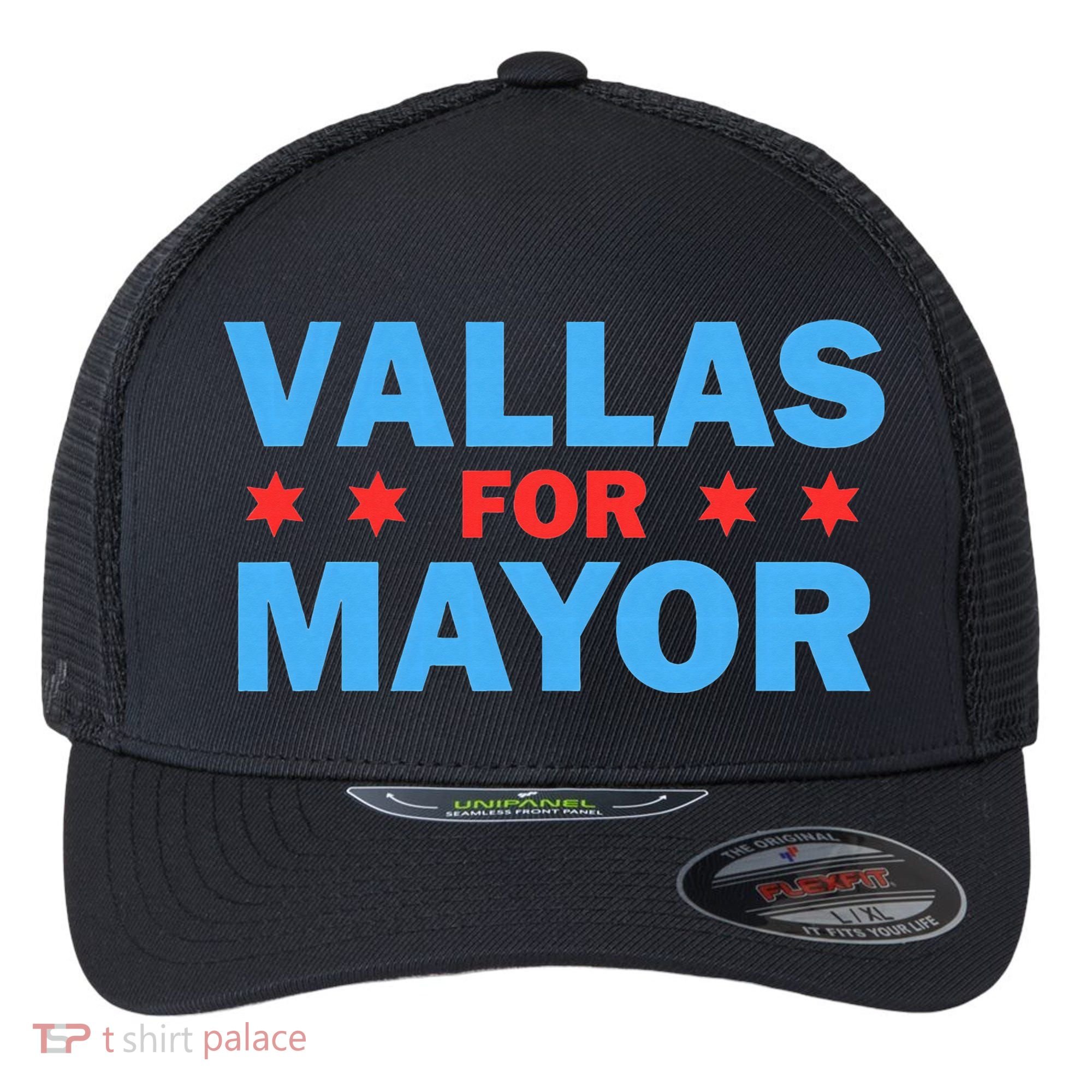Paul Vallas For Mayor Of Chicago Flexfit Unipanel Trucker Cap