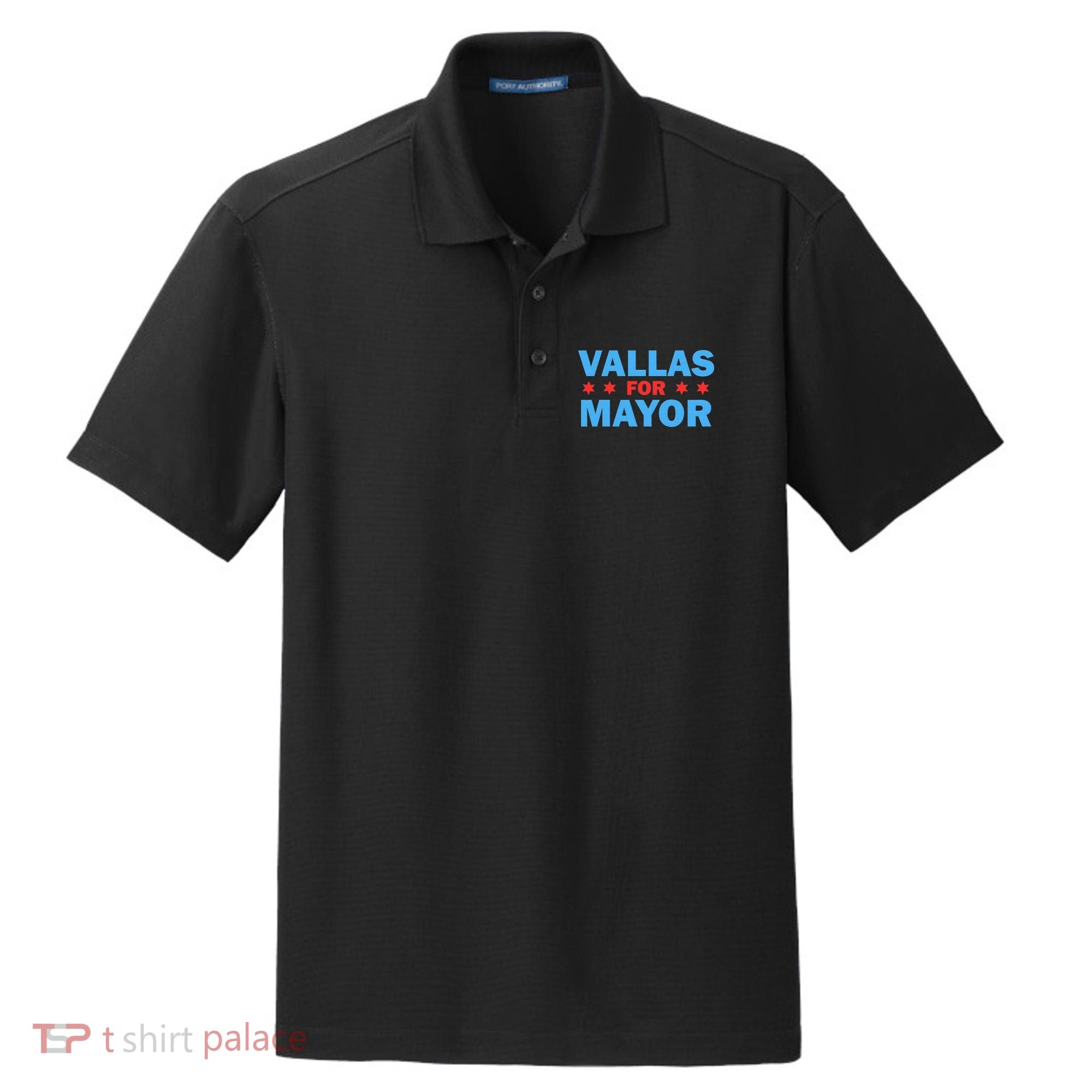 Paul Vallas For Mayor Of Chicago Dry Zone Grid Polo