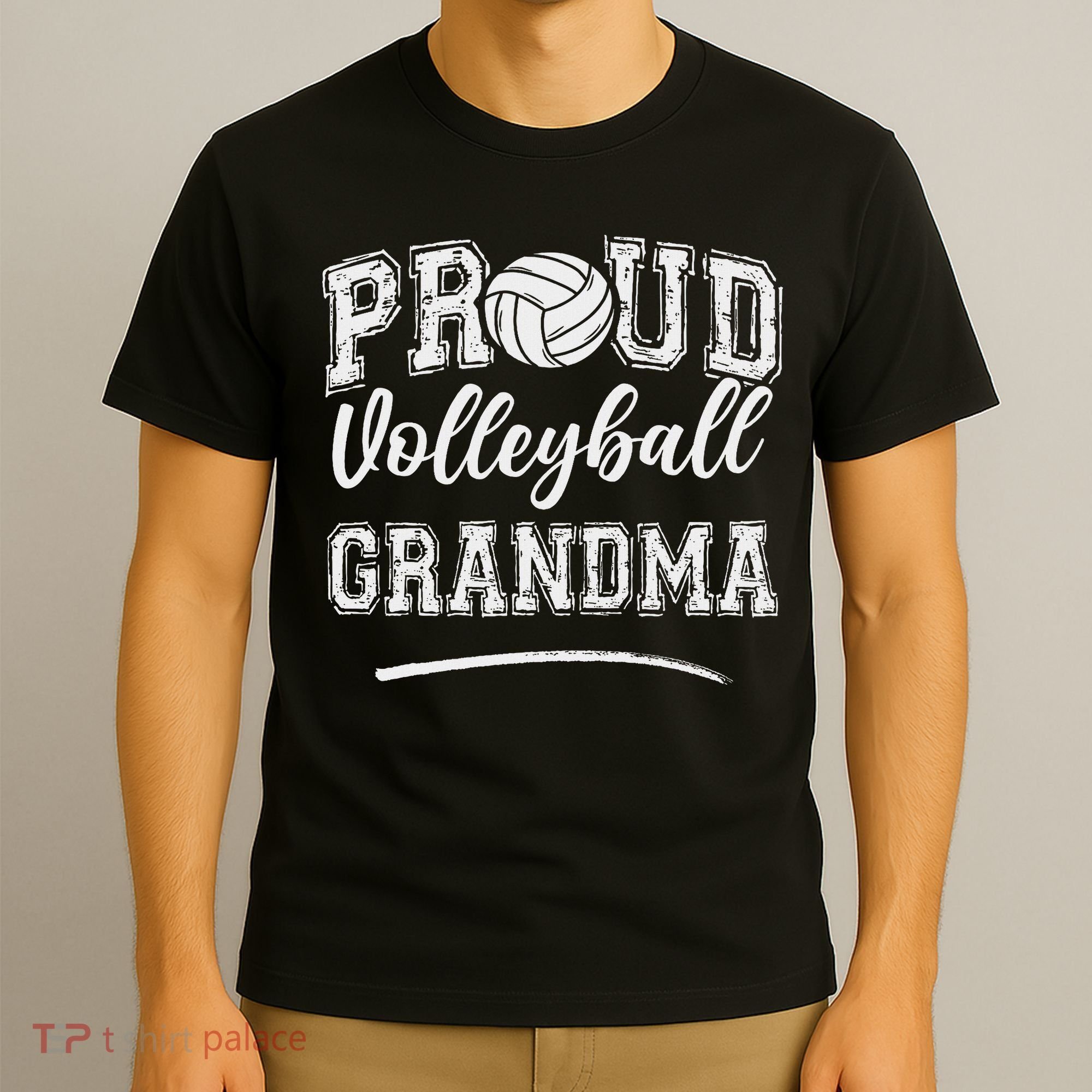 Proud Volleyball Grandma Funny College That's My Nephew T-Shirt
