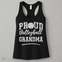 Proud Volleyball Grandma Funny College That's My Nephew Women's Tank Top thumb 3